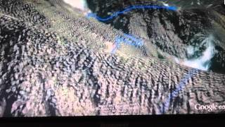 2012 大雪山自行車爬坡43K(公里)挑戰賽衛星3D路線動畫