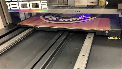 DCS - UV Printing Acrylic Signs with the Direct Jet 1800s15 Printer