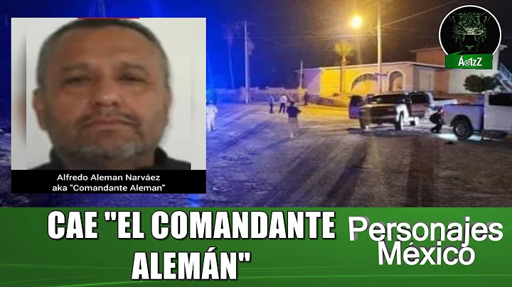 Detienen a Alfredo Alemn Narvez, 'El Comandante Al...