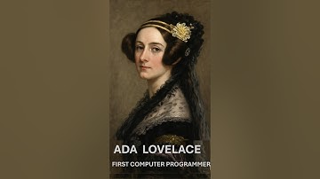 Ada Lovelace — The World’s FIRST Programmer ⚙️✨#kindatoddler #shortsfeed #shorts