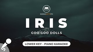 Iris - Goo Goo Dolls (Lower Key - Piano Karaoke) screenshot 5