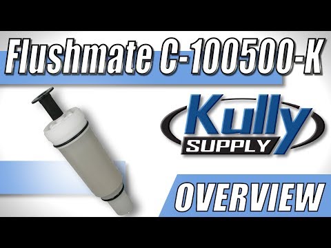 Sloan Flushmate Cartridge (C-100500-K) - KullySupply.com - video from Kully Supply