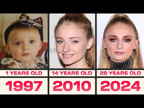 Evolution Of Sophie Turner Age 0-28