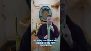 Journeyman Plumbers talking to the new apprentice 💩🚽 #reels #shorts #memes #plumbing
