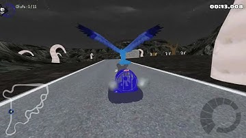 SuperTuxKart 1.3 | Final Gloom Egg Hunt - 1:07.375 [WR]