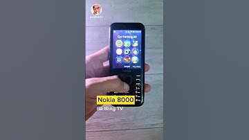 Nokia 8000 4G KaiOS Lần Đầu Tiên Được Đụng Vào Em Nó! 😭 #shorts #nokia #games