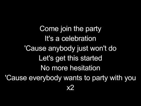 Madonna Celebration Remix LYRICS 