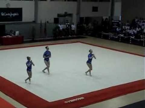 Acrogym Maia Cup 2010 trio Landstede Zwolle dynami...