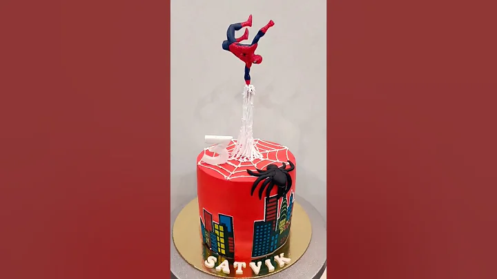 Spider man Cake | Birthday Cake | Fruit Cake | Gravity Cake