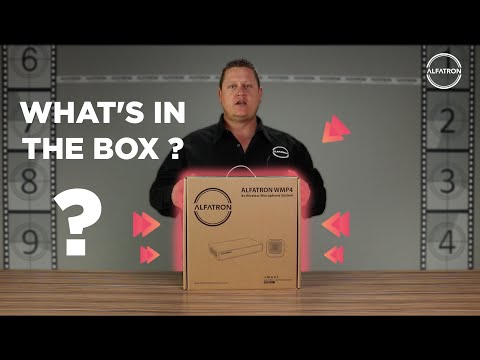 What's in the box ? Alfatron WMP4