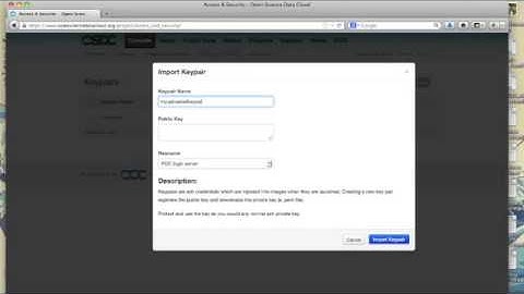 Using the OSDC - Logging in for the First Time