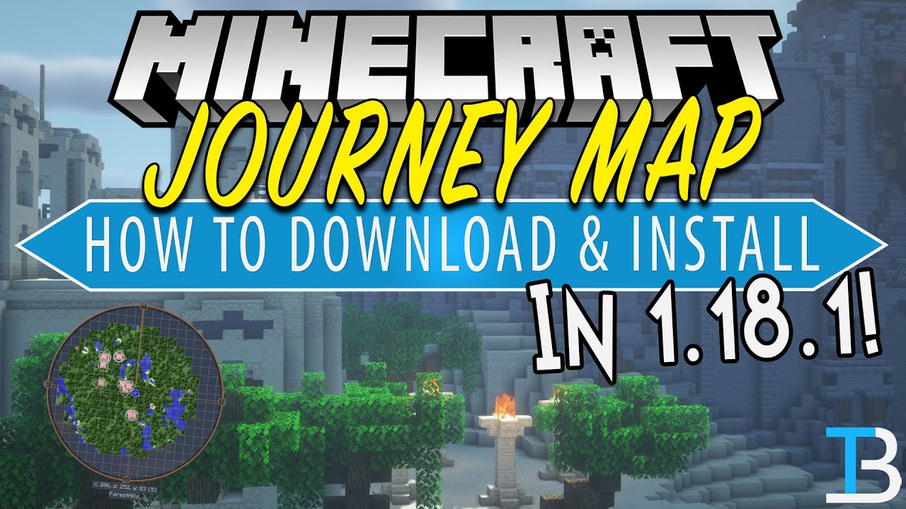 journey map minecraft 1.18.1