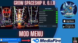 HƯỚNG DẪN HACK / MOD GAME : GROW SPACESHIP V 6.1.0 (MOD MENU) #hackmodgame #growspaceship screenshot 2