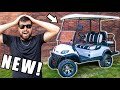 I BOUGHT A NEW GOLF CART + A NEW PET!  *DWAYNE THE PIMP*