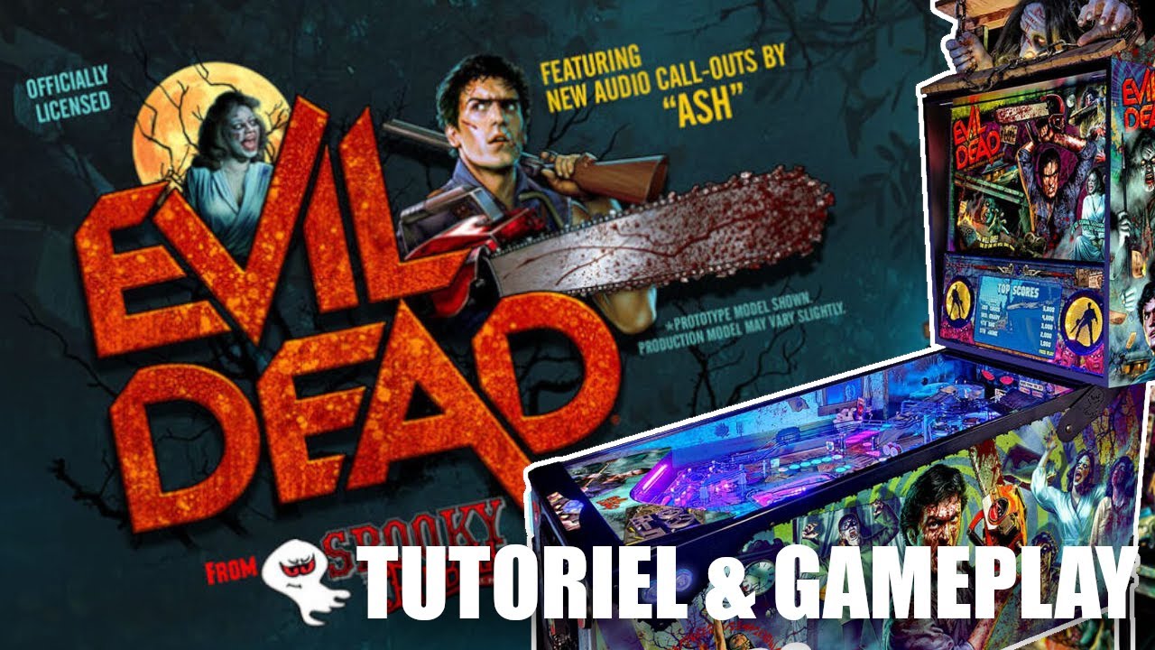 Découverte du EVIL DEAD (SPOOKY PINBALL 2025)