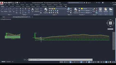 How to draw a water pipe profile by an AutoCAD lisp & Excel sheet (كيفية رسم بروفايل لخط مياه الشرب)