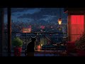 Lofi rain night with soothing rain ambience lofi 1 hour