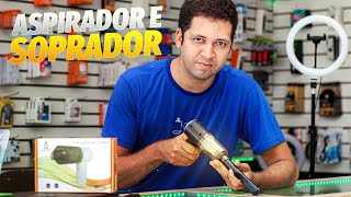 Aspirador Portátil Com Bateria Vacuum Cleaner 2 in 1, Como Funciona? (Teste na pratica)