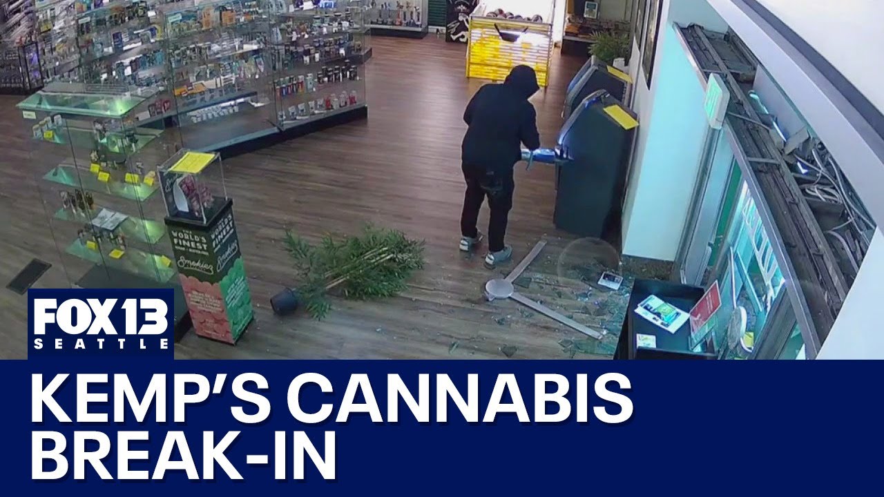 'Jaws of life' used to pry open ATMs at Shawn Kemp’s SODO cannabis dispensary | FOX 13 Seattle