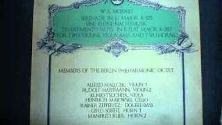 Eine Kleine Nachat Musik 1st movement -Members of the Berlin Philharmonic Octet-