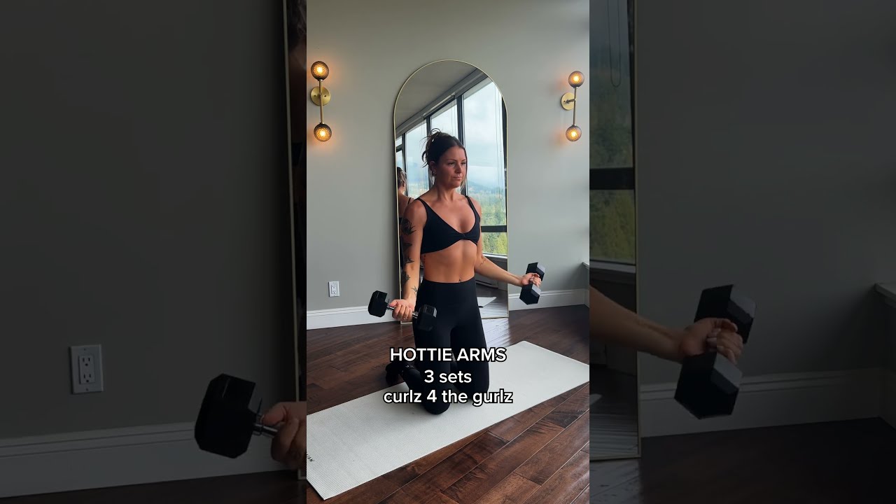 Sculpted Arms Workout Armworkout Homeworkout