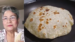 Tortillas de harina Sonorense, tamaño normal | Cocina Tutuli.