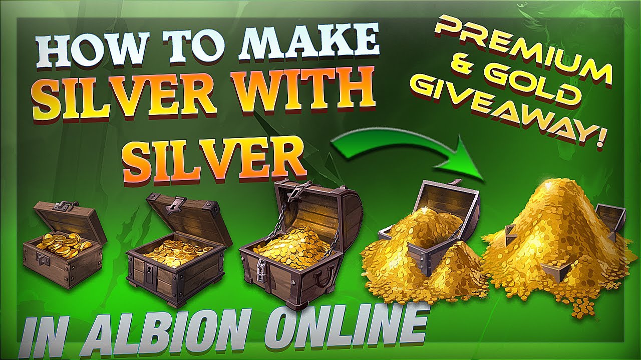 How To Make SILVER With SILVER In Albion Online 2021 + GIVEAWAY!