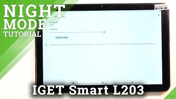 How to Enable Night Mode in IGET Smart L203 – Eye Protection