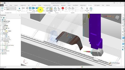 PowerMill 2019 Tutorial #84 | Mill 5 Axis Wire Frame Swafr Machining