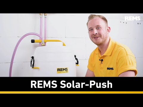 Помпа за пълнене и обезвъздушаване REMS Solar-Push I 80, 1000W, 27 л/мин., 6.5 bar, 30 л #QXpViGaRJTc