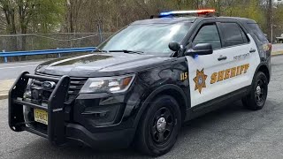 Passaic County Sheriff Unit Responding On Chamberlain Ave in Paterson 4/17/21