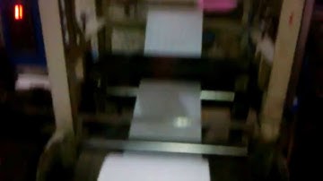 single colour online printing machine for extruder