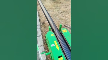 Laying of ultra-high voltage cables#electric #cable pulling#cable laying machine