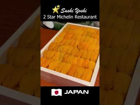2 Star Michelin Sushi Experience In Osaka