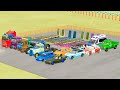 TRANSPORTING MERCEDES FLATBED TRUCK DACIA POLICE CAR AMBULANCE MCQUEEN BMW VOLVO MAN Fs22 592 TRANSPORTING MERCEDES FLATBED TRUCK DACIA POLICE CAR AMBULANCE MCQUEEN BMW VOLVO MAN Fs22 592