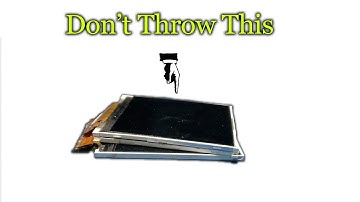 Amazing Idea With Mobile Phone Broken LCD || Reuse Mobile Phone Broken Display