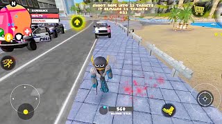 Stickman Rope Hero , Gangster Crime City Shooting Games (Android Games) Superhero Simulator #3 screenshot 3