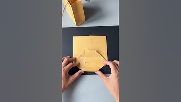 Hướng dẫn gấp túi quà đơn giản đẹp mắt #handmade #origami