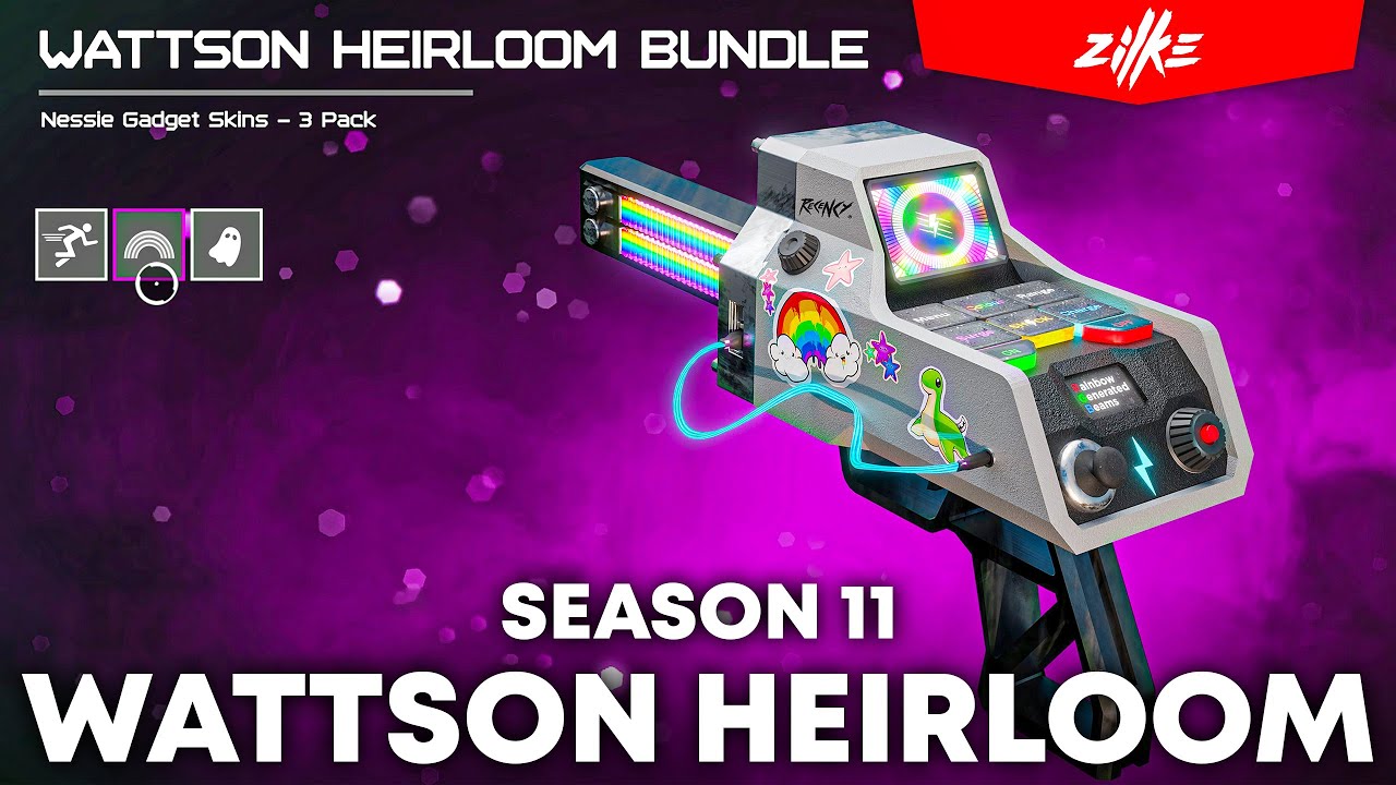 WATTSON HEIRLOOM SEASON 11 😍😍😍 × Apex Legends YouTube