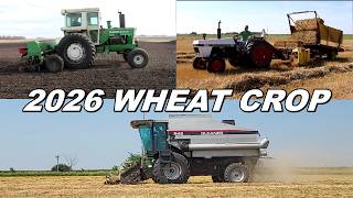 From Seeds to Straw, The 2026 Wheat Harvest With AGCO, Oliver, White, Duetz Allis, Case, and Gleaner