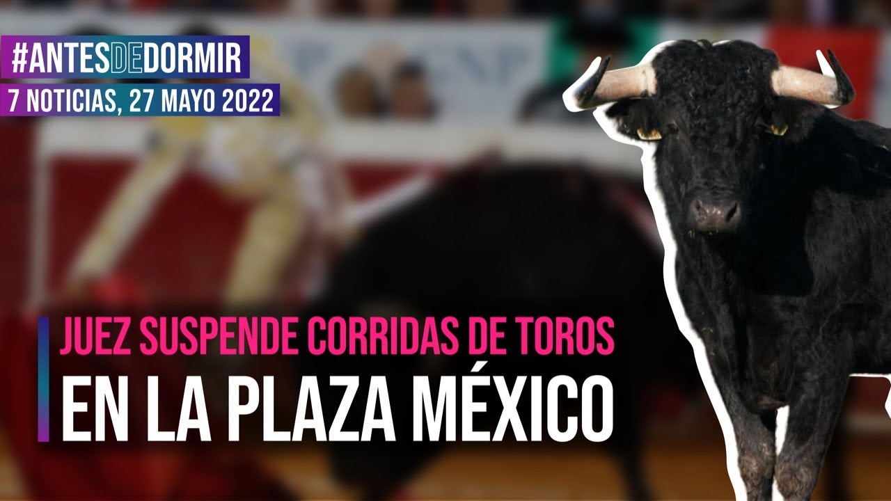 AntesDeDormir. Juez suspende las corridas de toros en la Plaza México | MVS  Noticias