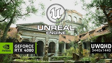 "Abandoned Manor 😱" - Ultrawide | ReShade 🎮 Unreal Engine 5