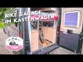 FAHRRAD GARAGE für Camper Van Kastenwagen | Bett höher legen