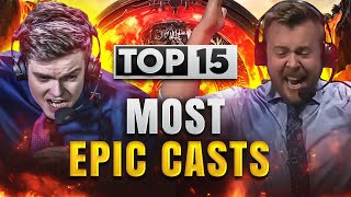 TOP-15 Most Epic Casts of TI11 The International 2022 - Dota 2