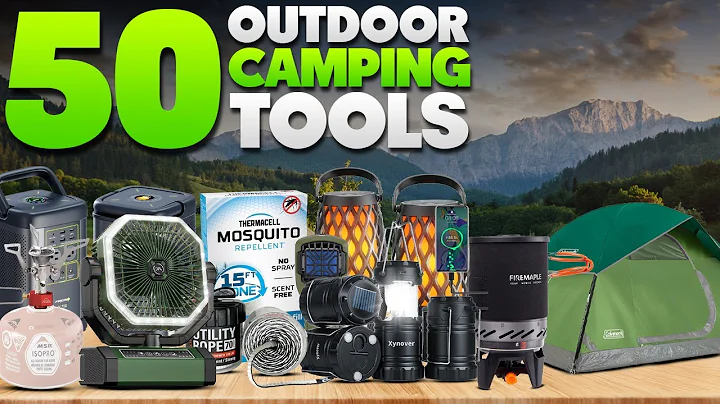 50 AMAZON Outdoor Camping Tools That Are Actually Worth It!