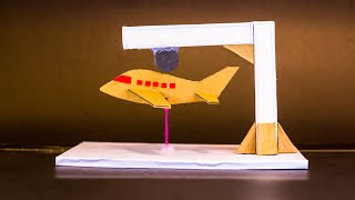 Flying Airplane | Science Projects | Magnet Experiment