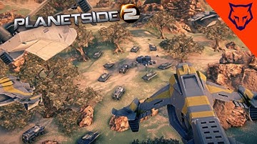 PlanetSide 2 no-commentary N.C Indar gameplay