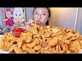 닭껍질튀김🐔 쌓아두고 먹기 kfc 디저트 먹방 Dessert Mukbang | fried chicken skin | 鶏皮揚げ