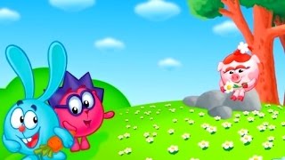 Смешарики Нюша Смешарики все серии подряд игр мультфильма Смешарики Children TV