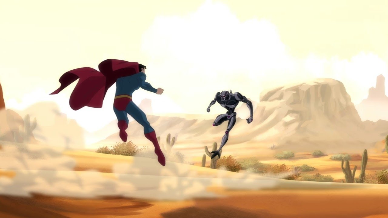 Download Superman Unbound Animated Movie Supermam Fight Scene